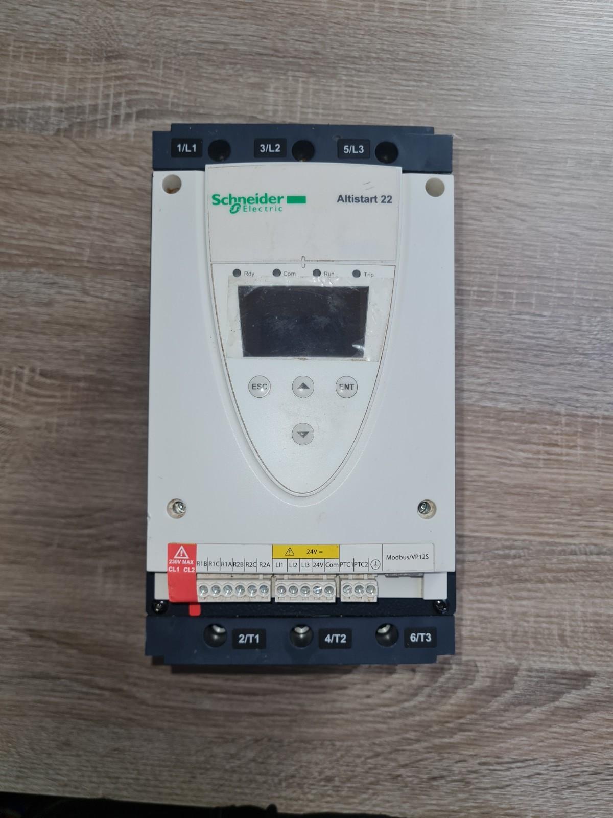 soft starter for asynchronous motor, Altistart 22, control 230V, 230 to 440V, 18.5 to 37kW