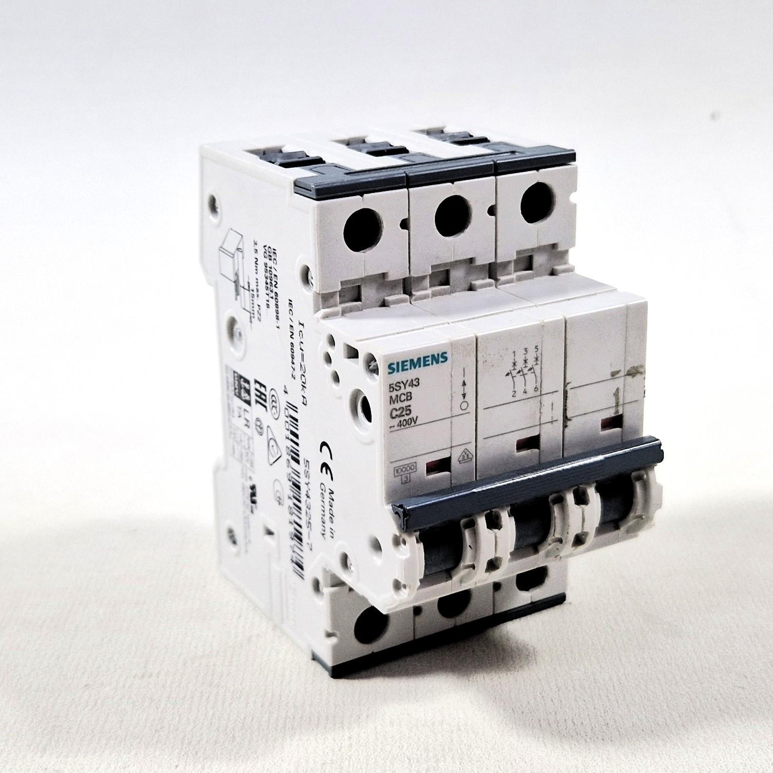 SUP PTOR 5SY4 3P 480V 25A 5K C-TRIP
