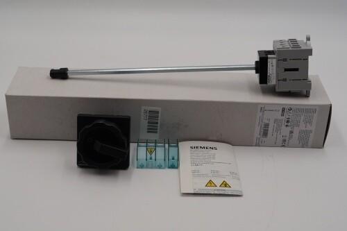 Main switch 3-pole + N Rated