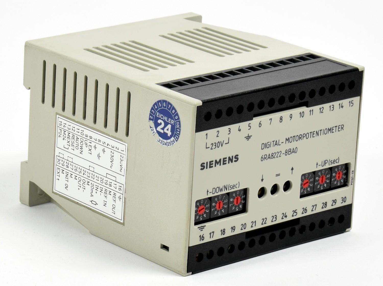 Digital Motor Potentiometer,6RA8222-8BA0,6RA8 222-8BA0