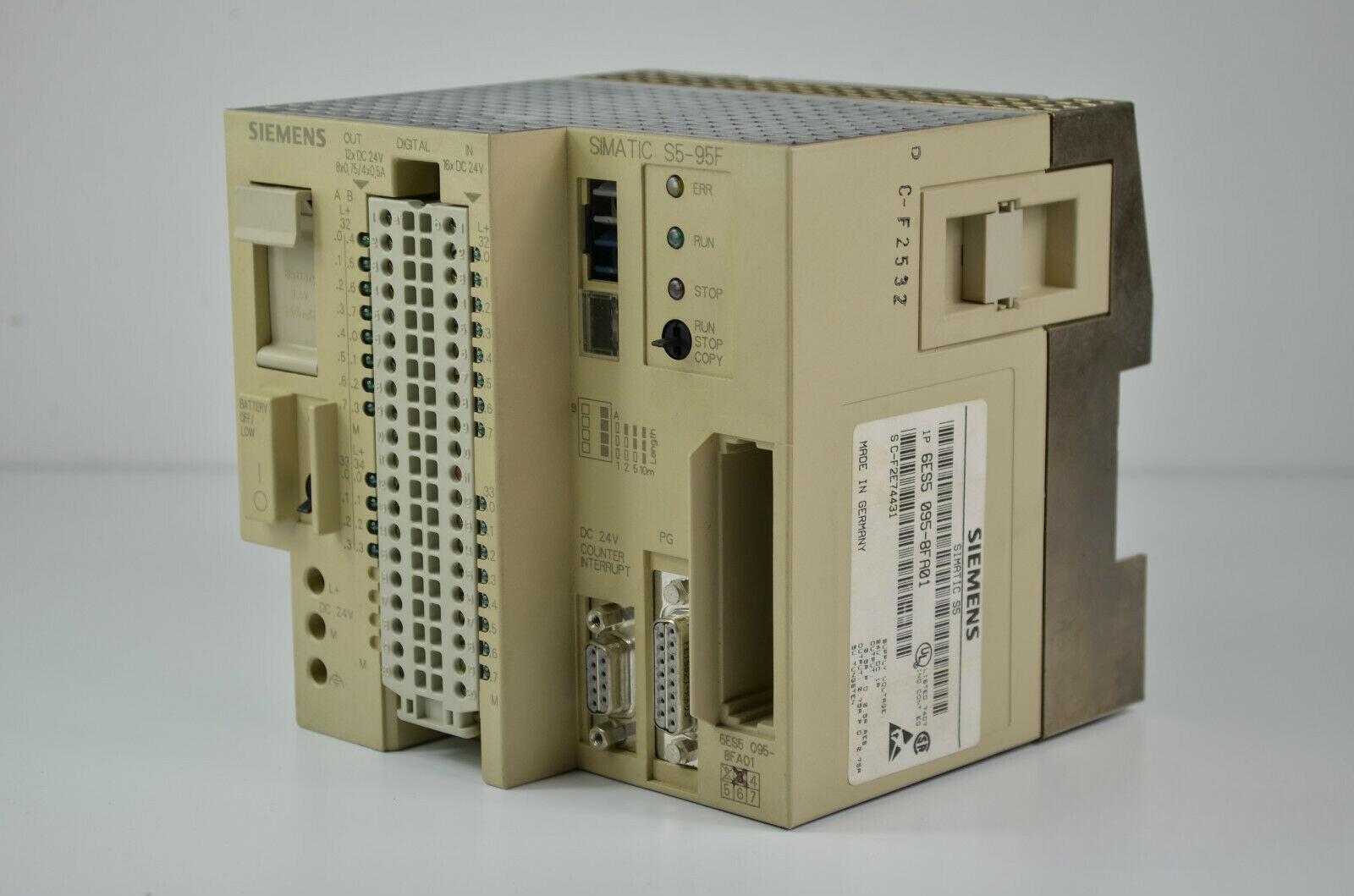 Simatic S5 095F 6ES5095-8FA01 6ES5 095-8FA01