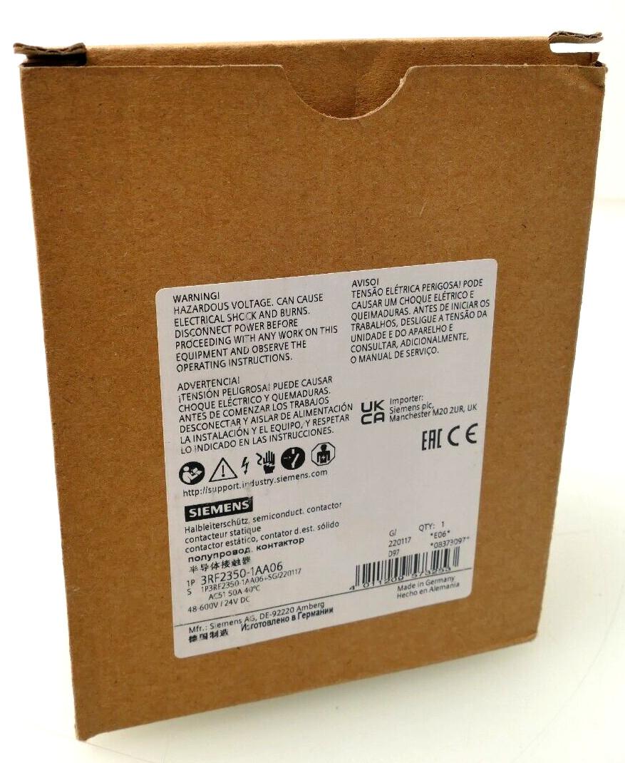 400/600V, 22MM, SSZP, CON, 50A, SCRW, 24VDC