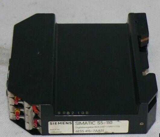 Simatic 6ES5415-7AA31 6ES5 415-7AA31 S5 110 8xA 24V 48V 2A