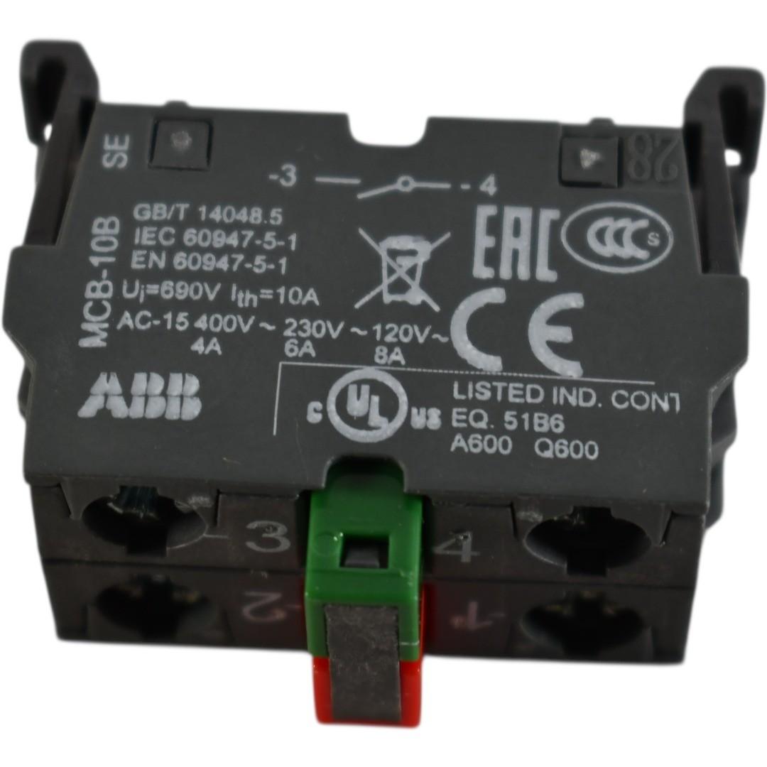 1NO-1NC BASE MOUNTED DBL BLOCK