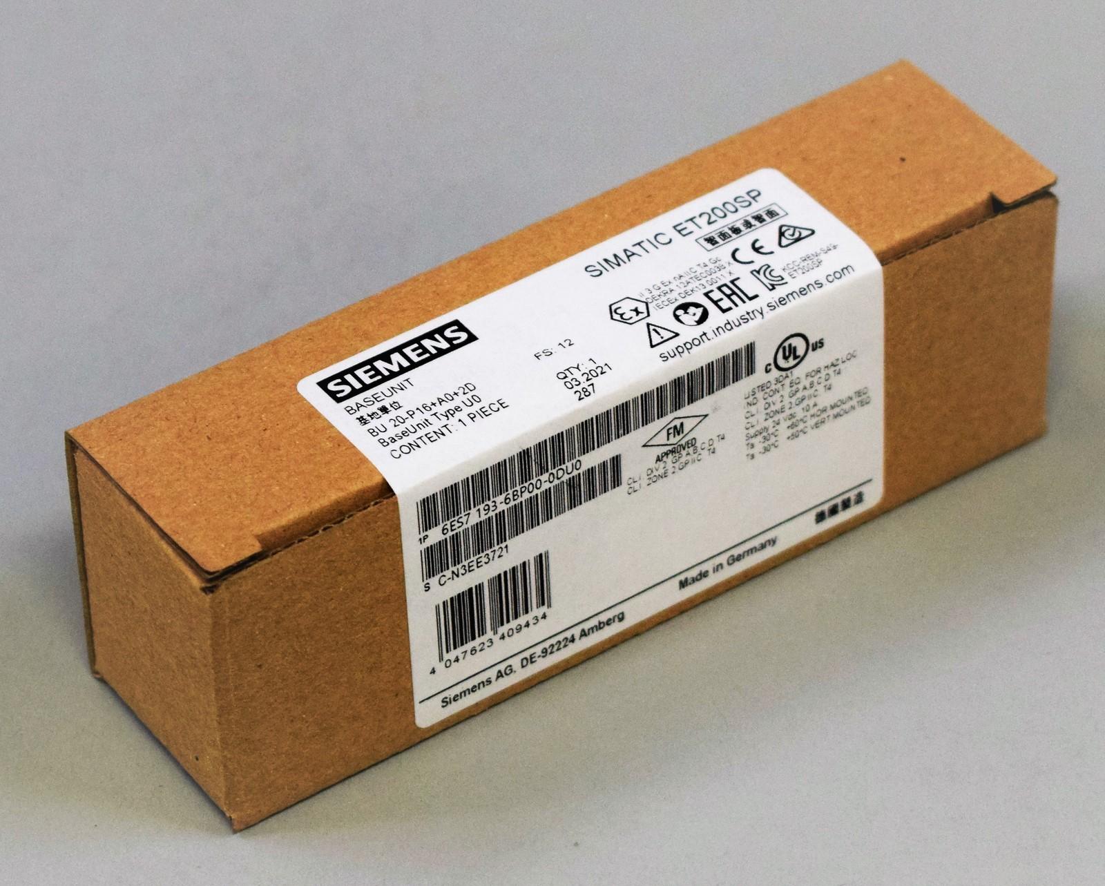 BaseUnit Typ U0. BU20-P16+A0+2D. PU 1