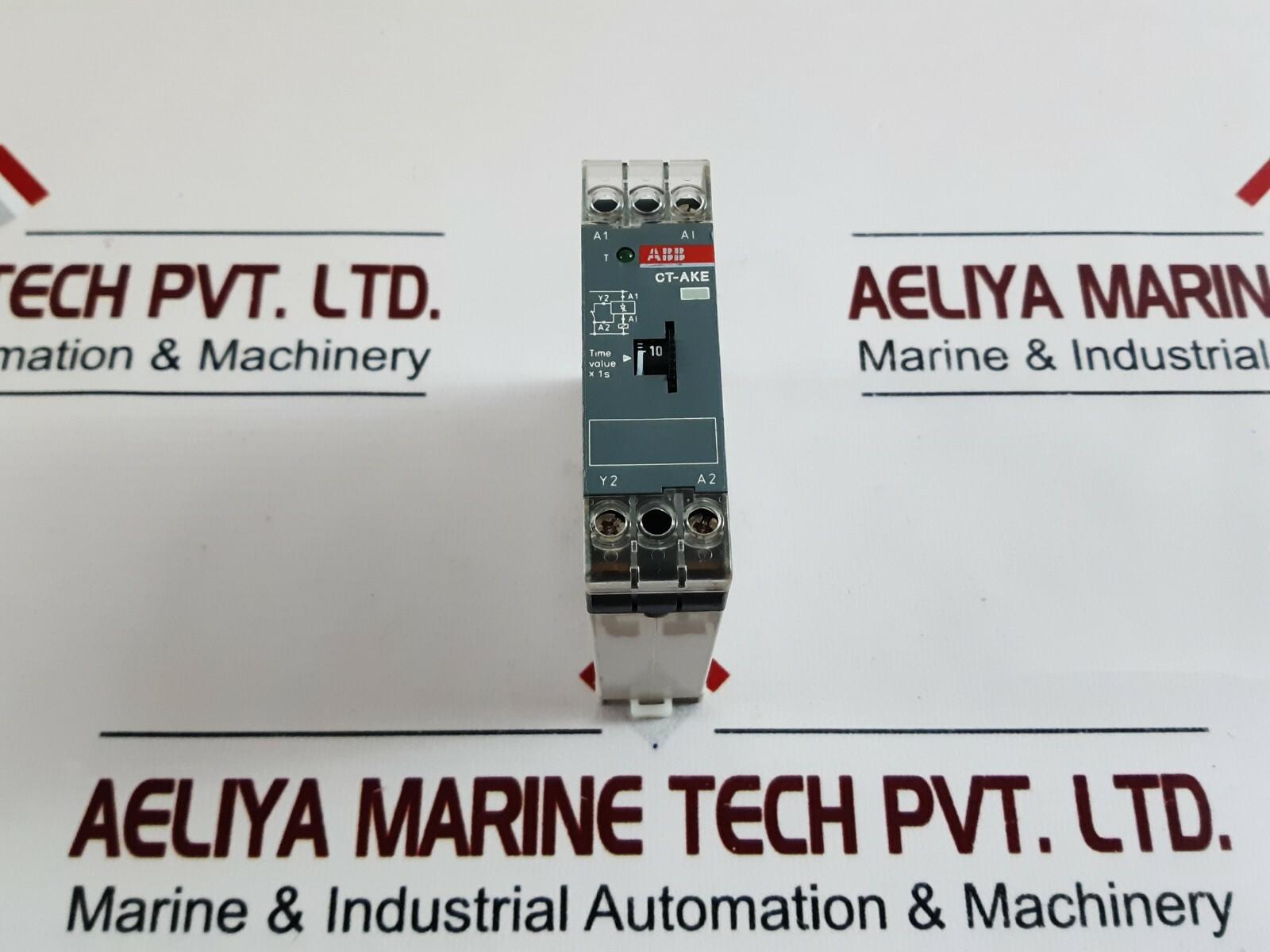 CT-AKE Time relay, OFF-delay solid-state, 1n/o, 0.1-10s, 24-240VAC