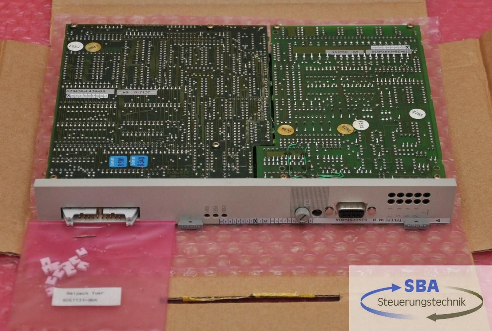Teleperm Analog Input Module Type 6DS1731-8BA 6DS1 731-8BA