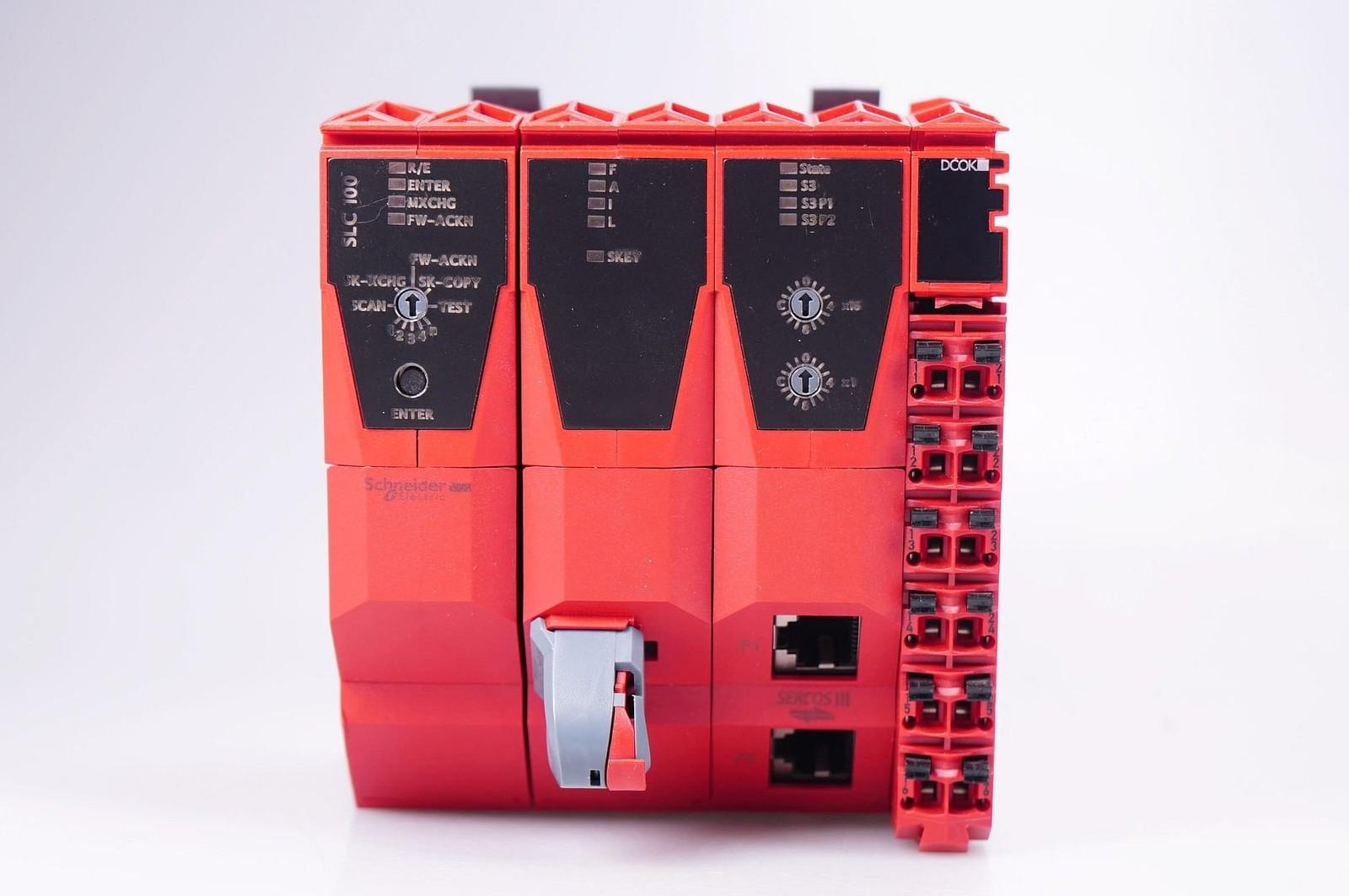 Controller system, Modicon TM5, Safe logic CPU standard, SERCOS 3 interface, 20 nodes