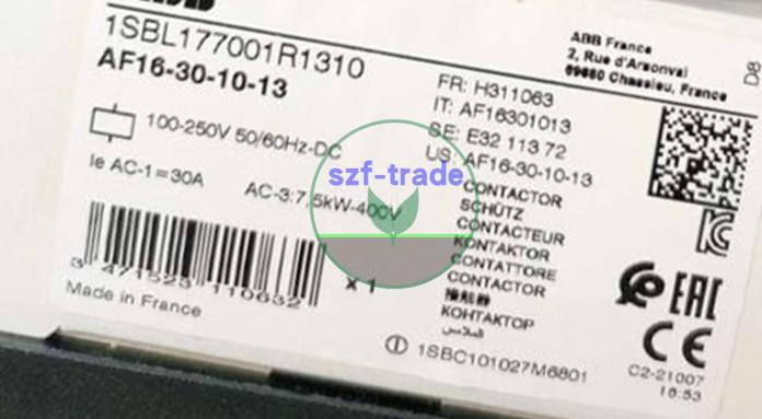 AF16-30-10-13 100-250V50/60HZ-DC Contactor