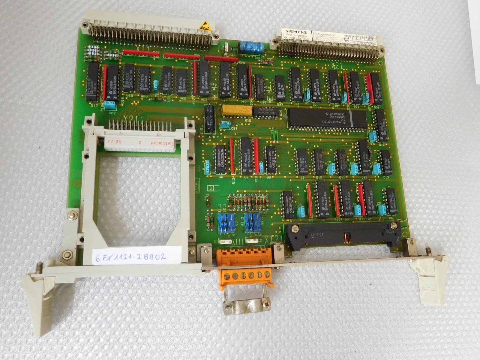6FX1 121-2BB02, Siemens 570 212 9202.10