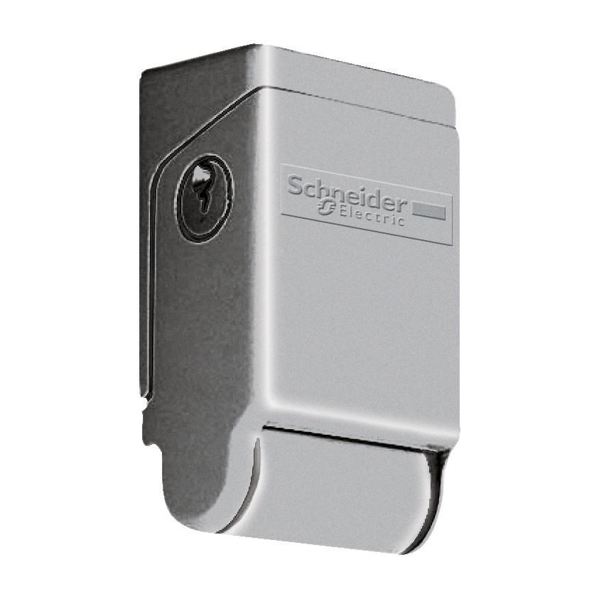 Half cylinder DIN closure system for Spacial S3D enclosure