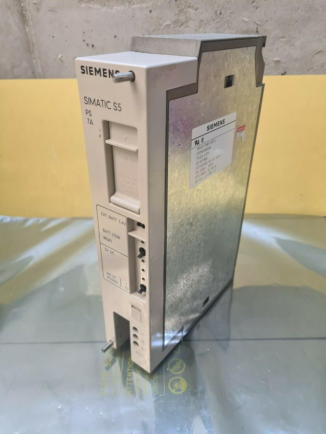 Simatic S5 PS7A 6ES5 951-7ND21 comme Neuf