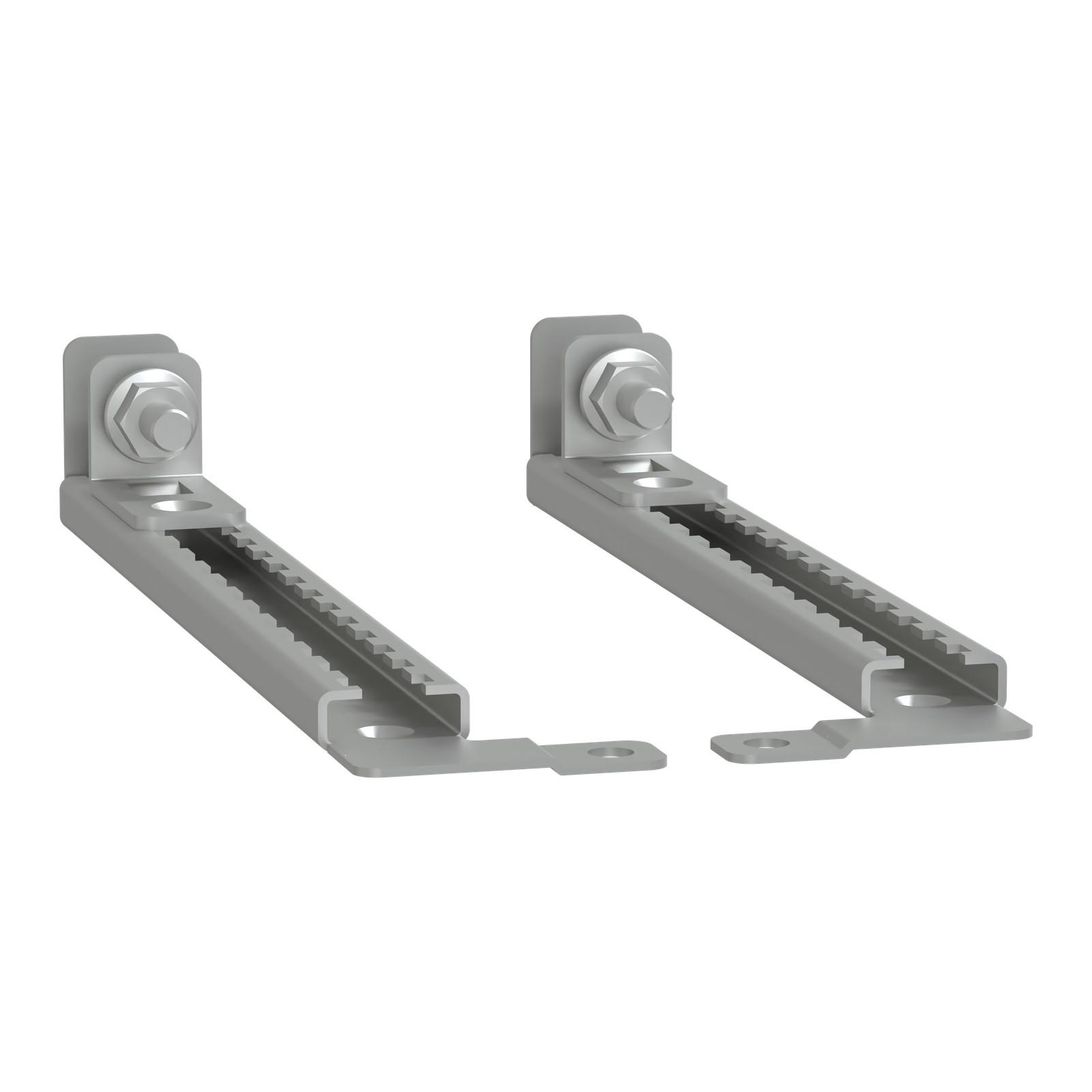 set of 4 step slides with brackets for adjustment of m.plate in PLM 75and 86