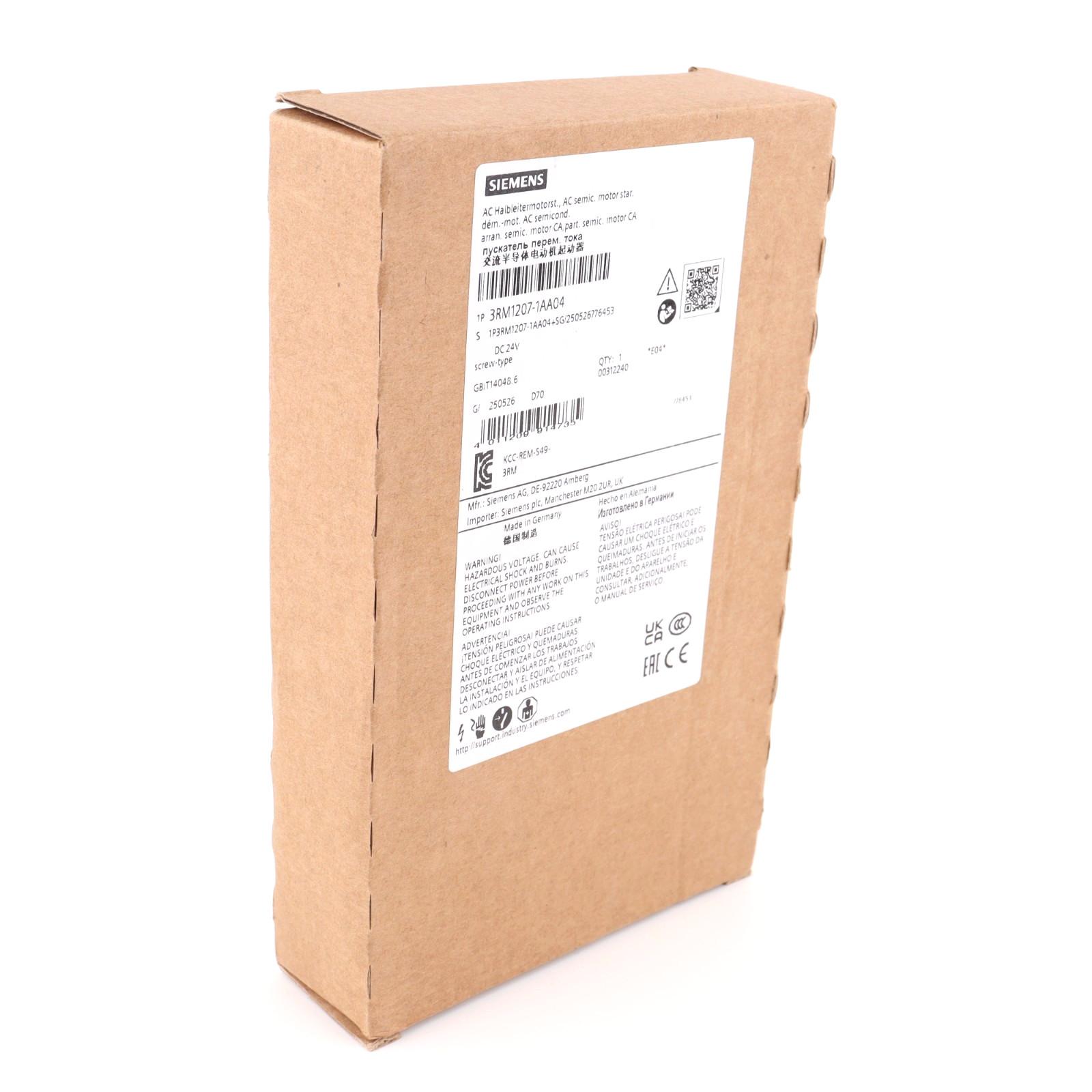 HYBD REV STARTER 1.6-6.1A 24VDC SCREW