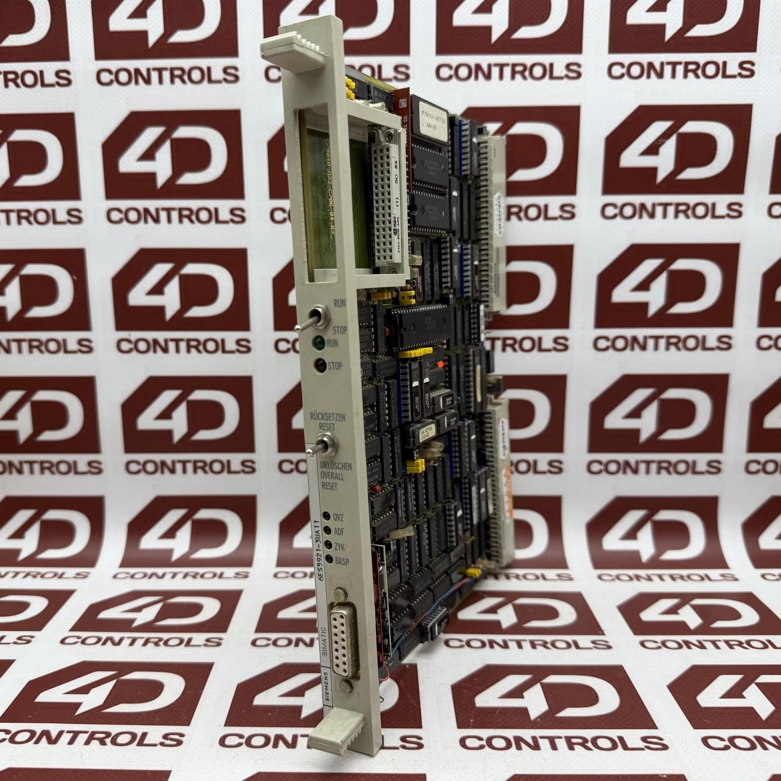 6ES5921-3UA11 Simatic S5, CPU 921 Processor Module,