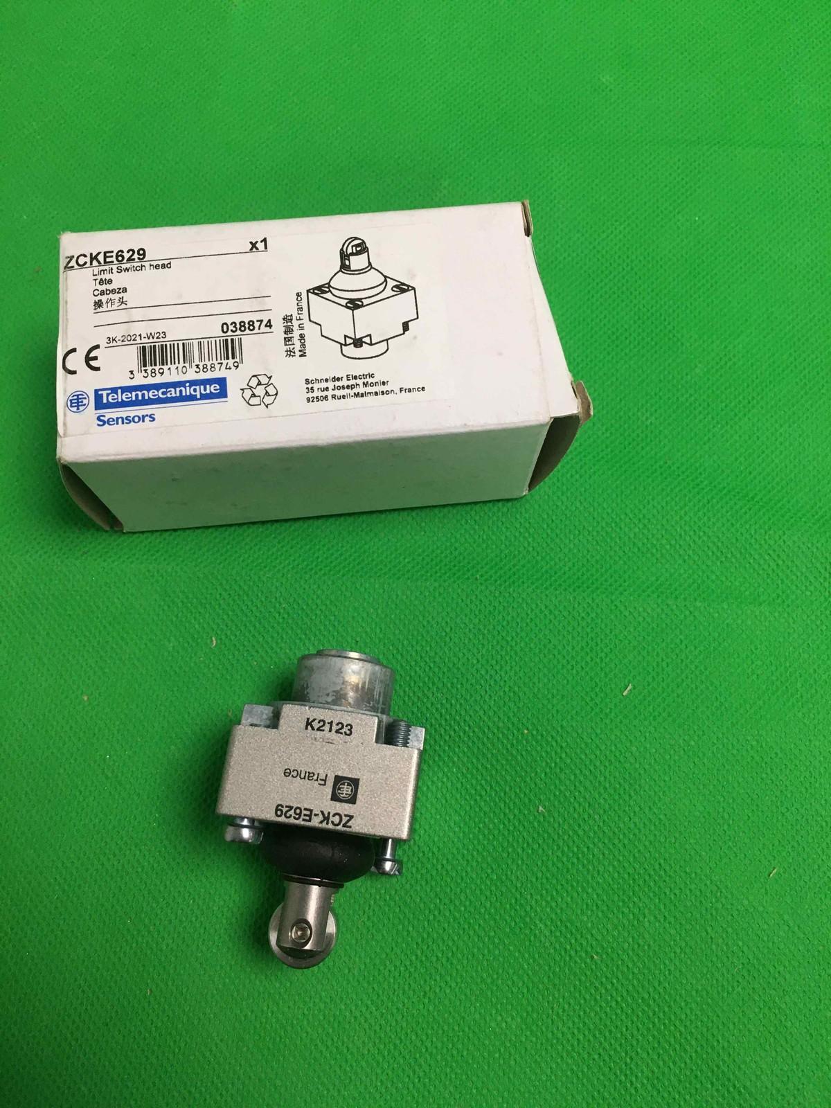Limit switch head, Limit switches XC Standard, ZCKE, steel roller plunger with protective boot