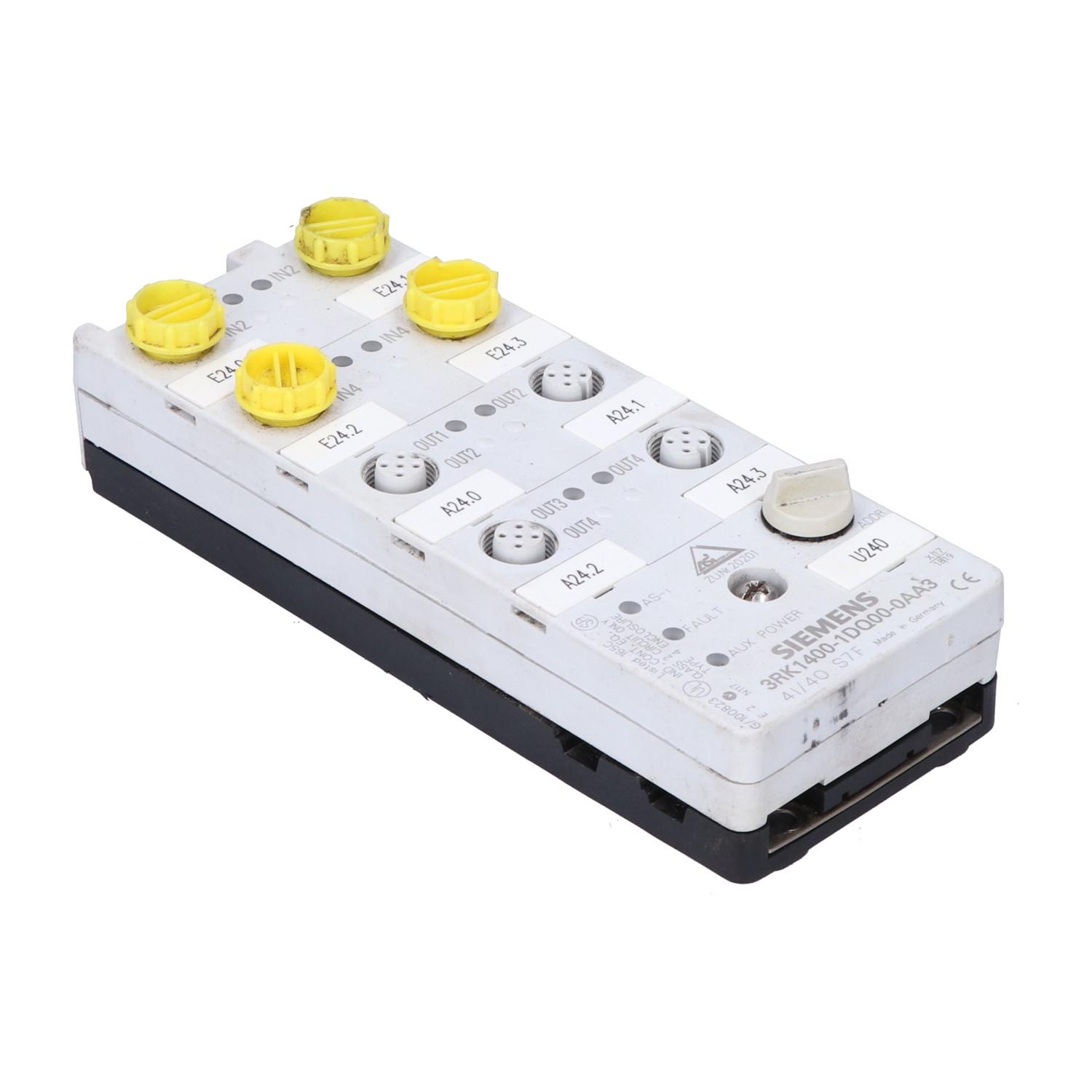 4I/4O MODULE, 200MA PNP, ELECTRONIC DC24V2