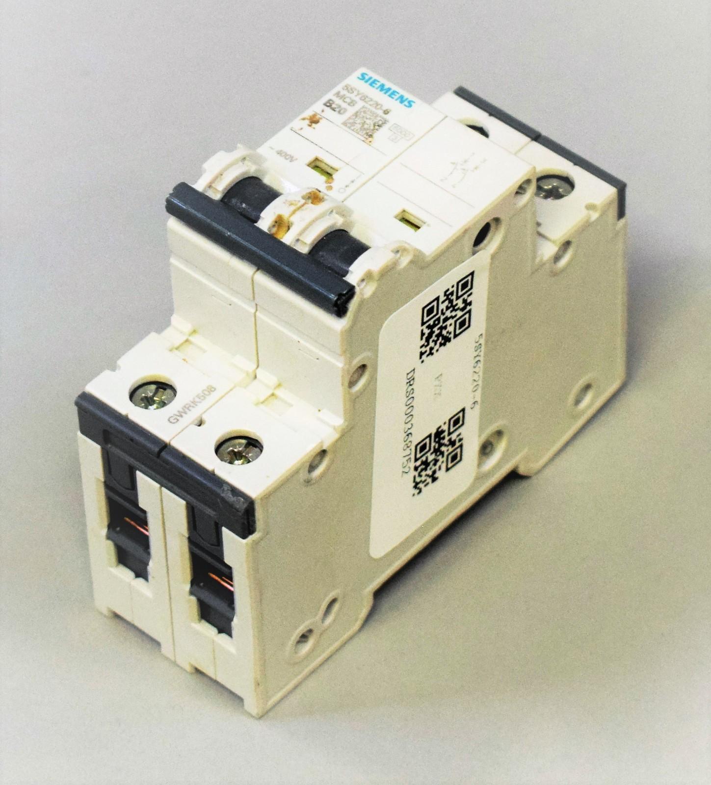 SUP PTOR 5SY6 2P 480V 20A 5K B-TRIP