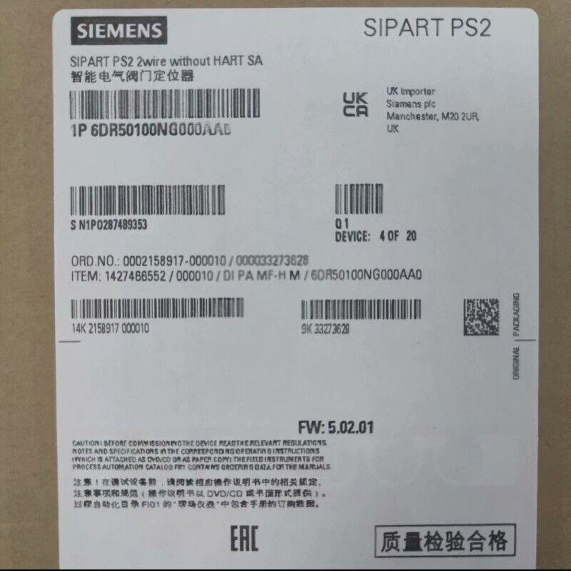 6DR5010-0NG00-0AA0 6DR5 010-0NG00-0AA0 POSITIONER