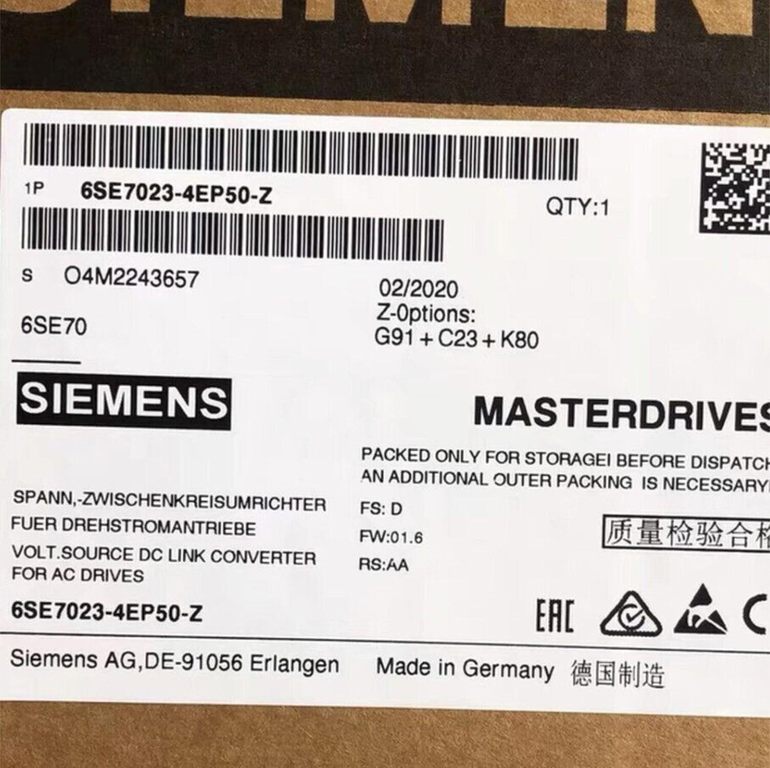 6SE7 023-4EP50 6SE7023-4EP50-Z SIMOVERT Masterdrives Unit