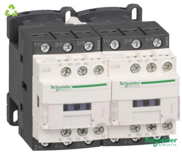 TeSys Deca reversing contactor - 3P(3 NO) - AC-3 - <= 440 V 12 A - 48 V AC coil
