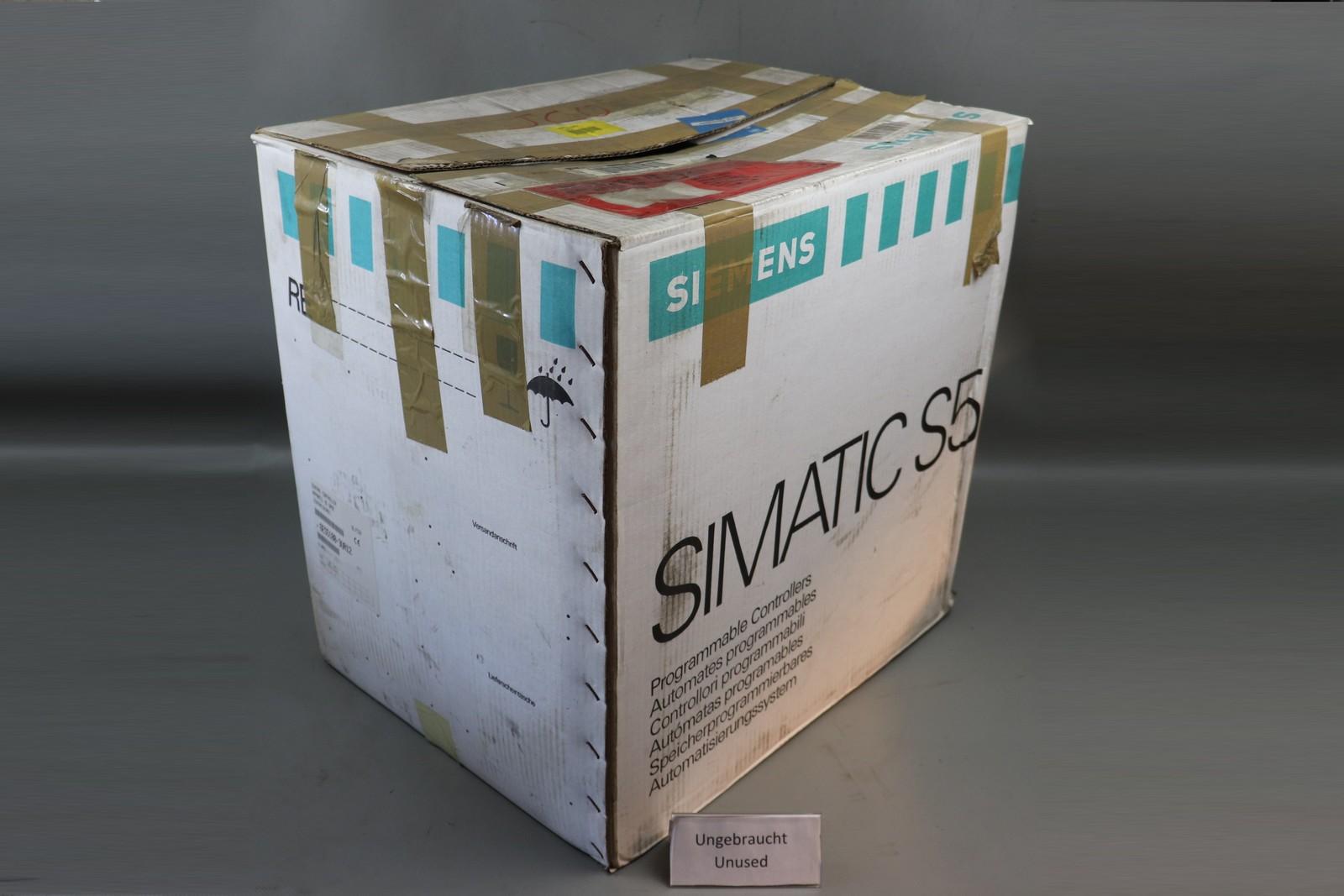 Simatic S5 6ES5 955-3LC41 6ES5 188-3UA12 Unité Centrale Inutilisés Ovp