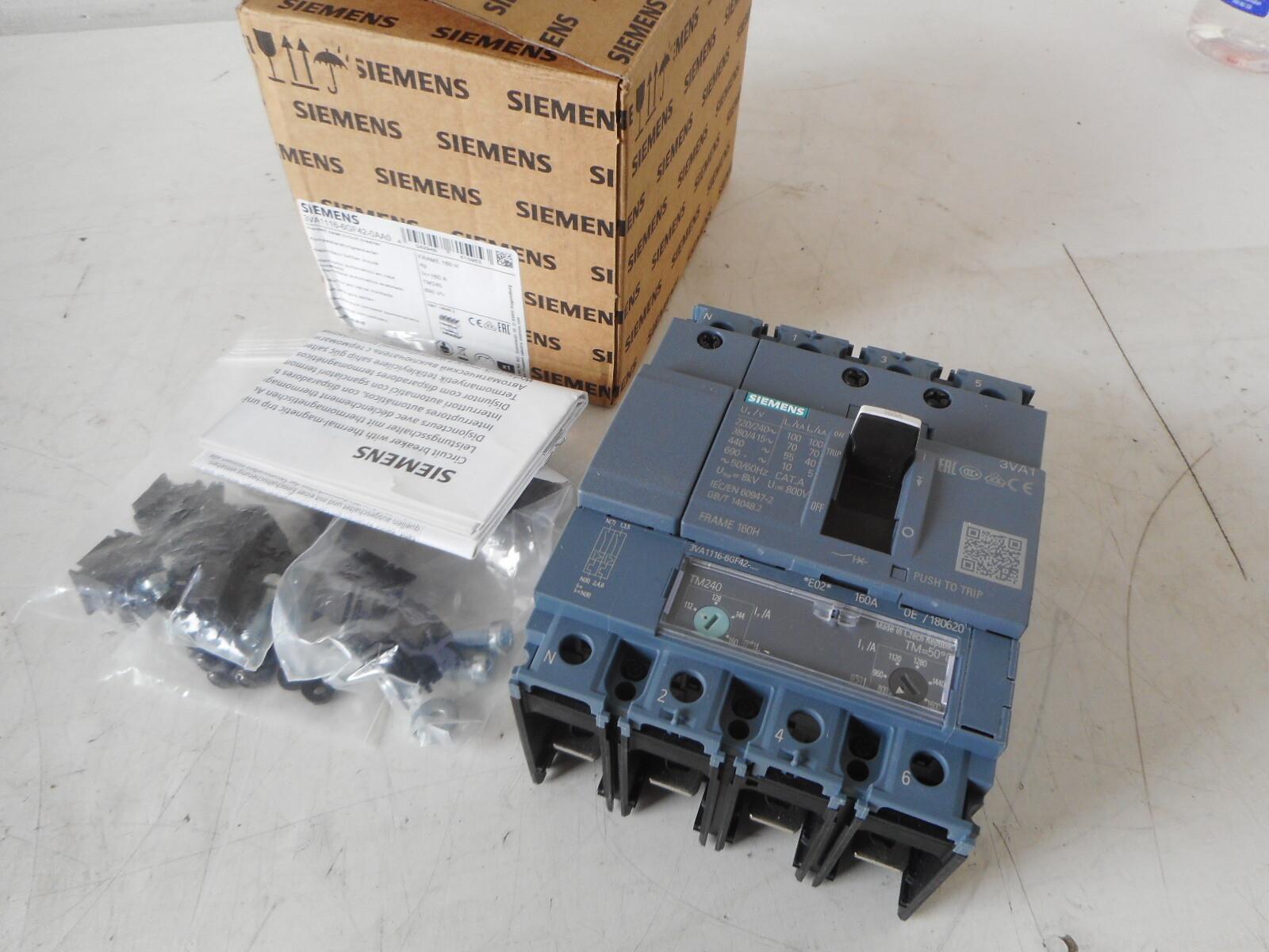 BRKR 3VA11 4P 160A 70KA ATAM100NTRL NUT