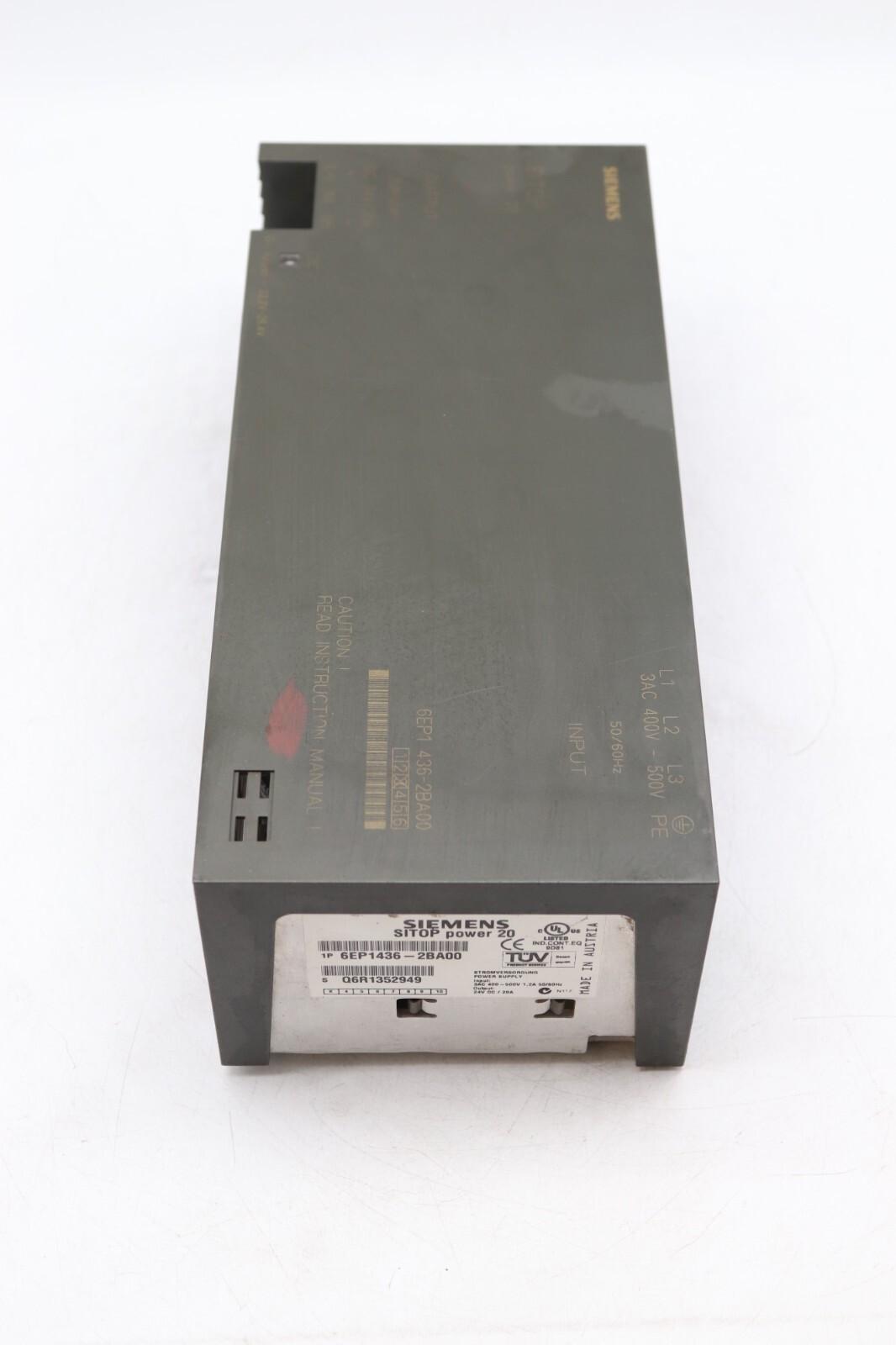 Siemms 6EP1 436-2BA00