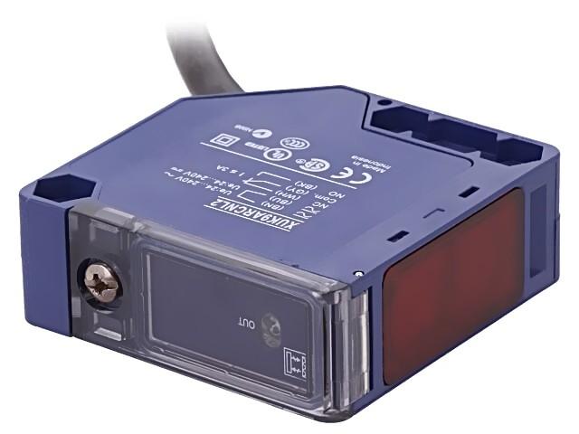 Photoelectric sensors XU, XUK, polarised, Sn 6 m, 24...240VAC/DC, cable 2 m
