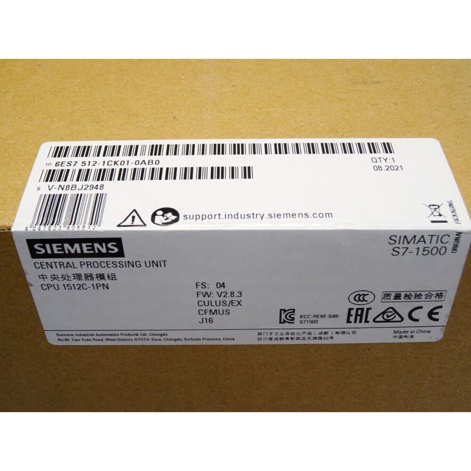 CPU 1512C-1 PN. 250 KB PROG. 1 MB DATA