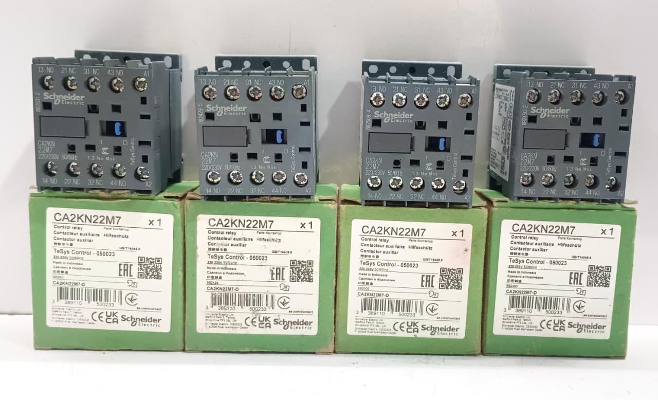 Control relay, TeSys K, 2 NO + 2 NC, lt or eq to 690V, 220 to 230VAC coil