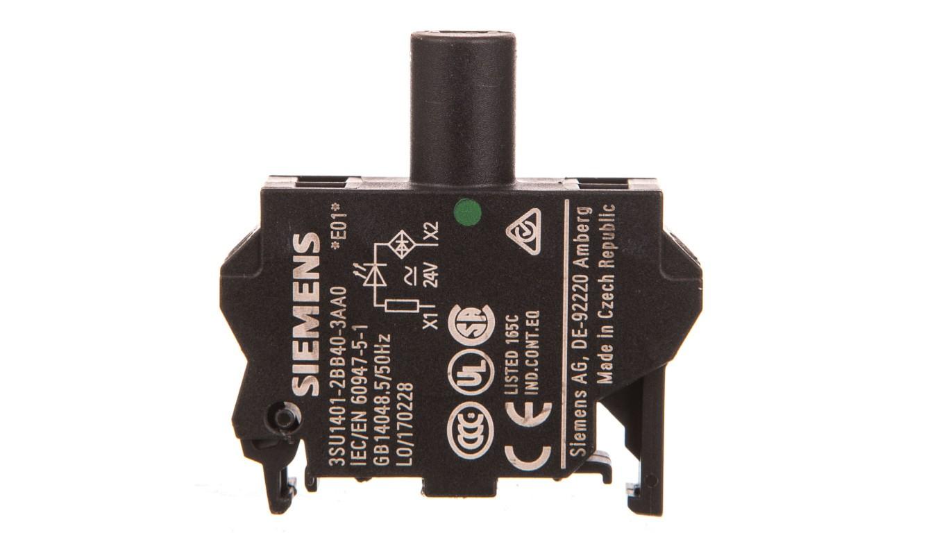 LED MODULE, GRN, 24V UC, W/CAGE CLAMP