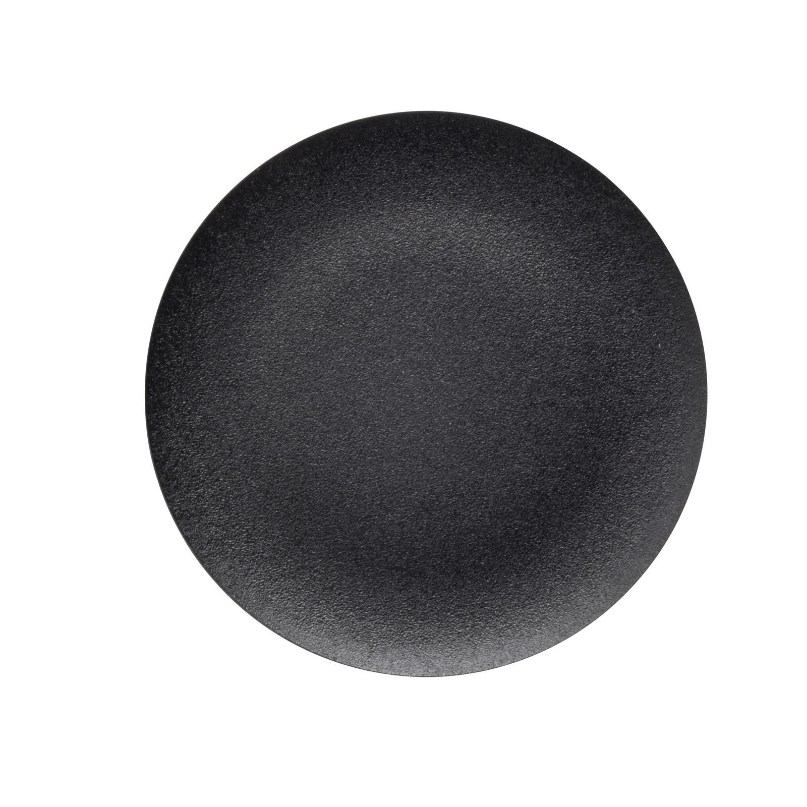 Cap for push button head, Harmony XB4, selector switch, plastic, black flush, 22mm, unmarked