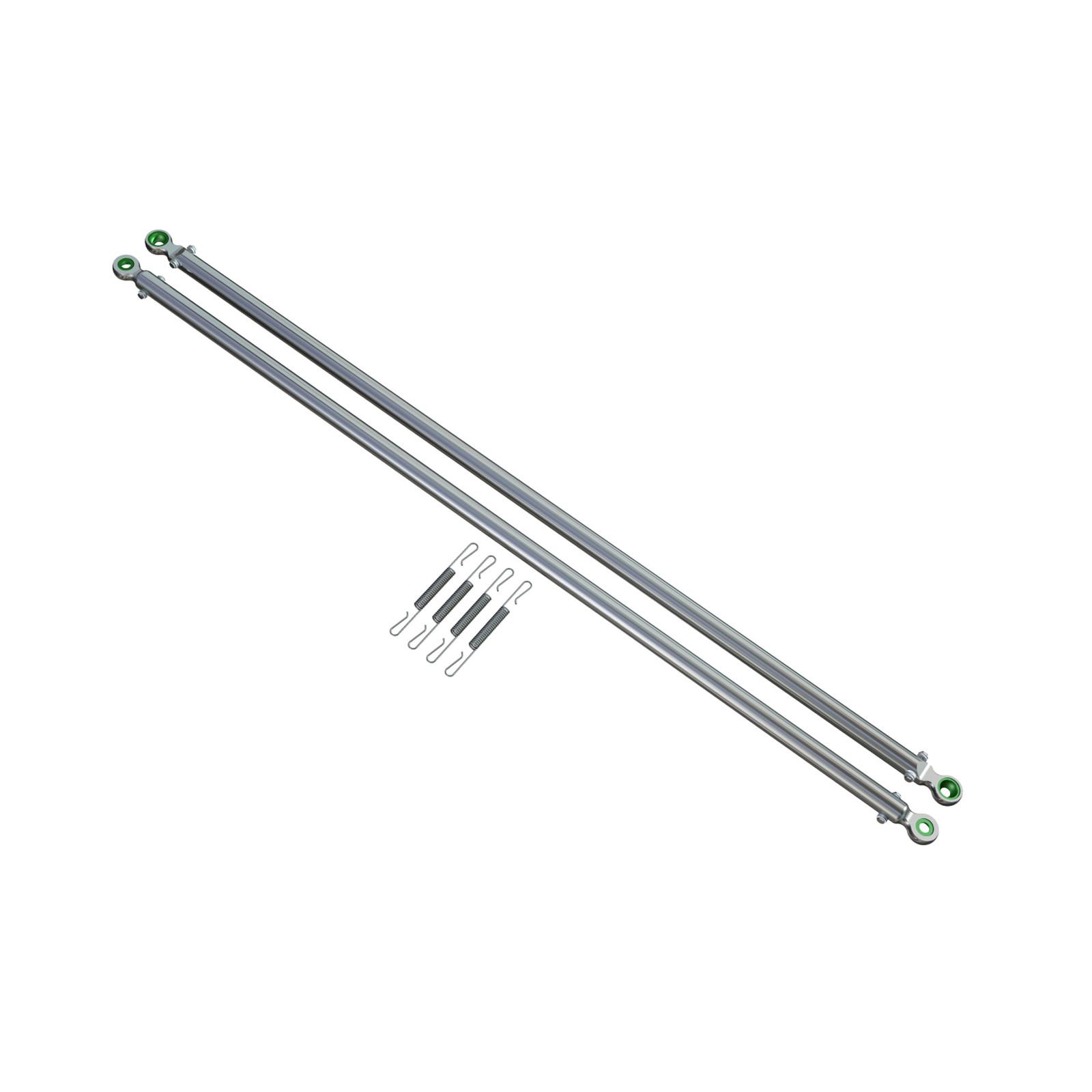 2 secondary arms with rolls, sockets and 4 springs