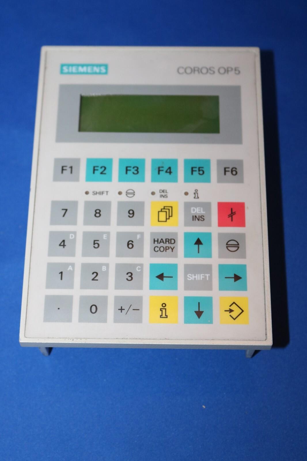 SIMATIC Coros OP5 OP-5 6AV3505-1FB00 OP5 panel 6AV3 505-1FB00