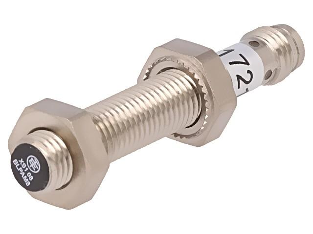 inductive sensor XS1 M8, L50mm, brass, Sn1.5mm, 12..24VDC, M8