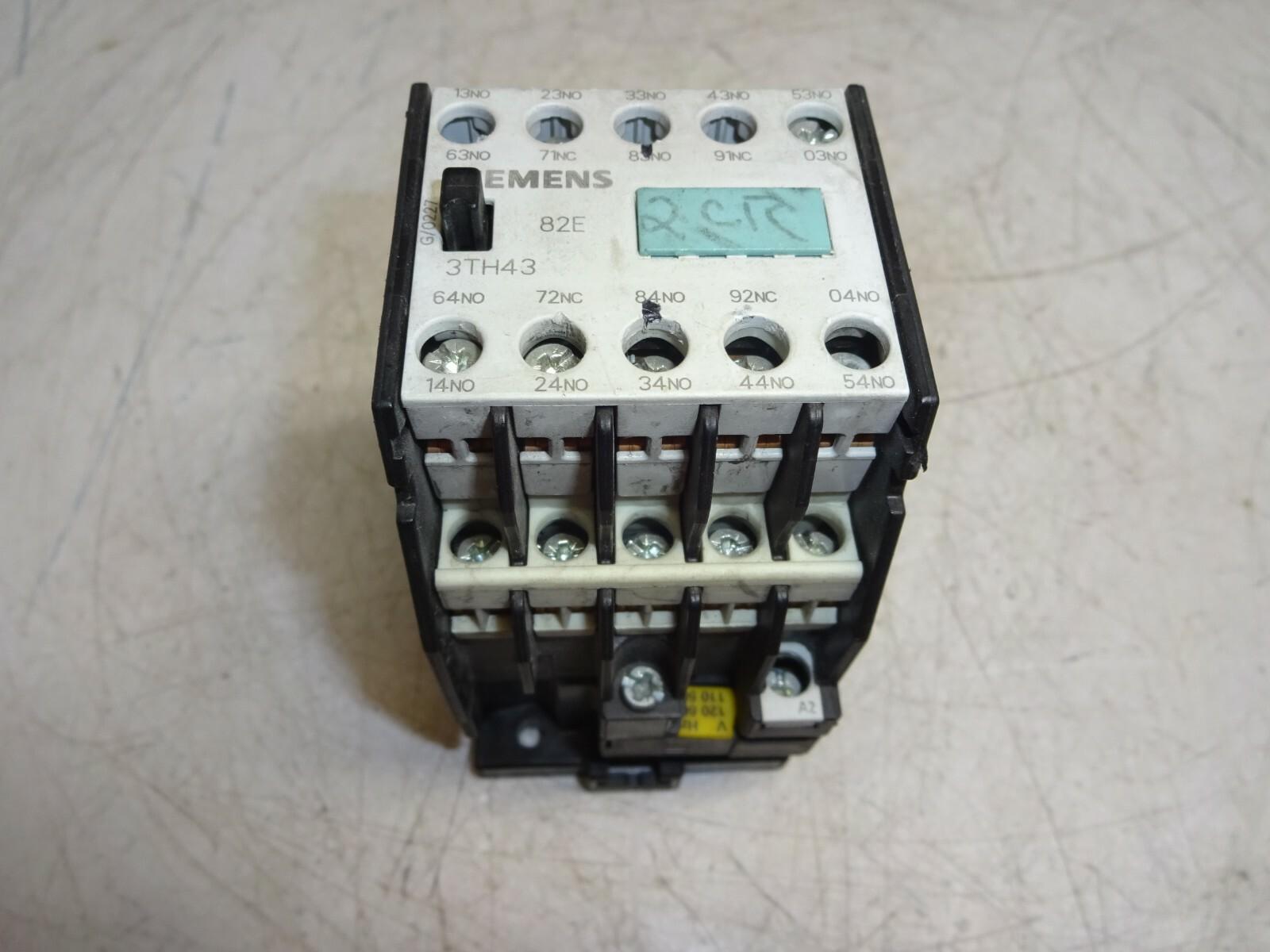CONTROL RELAY, AC, 120V/60HZ, 110V/50HZ