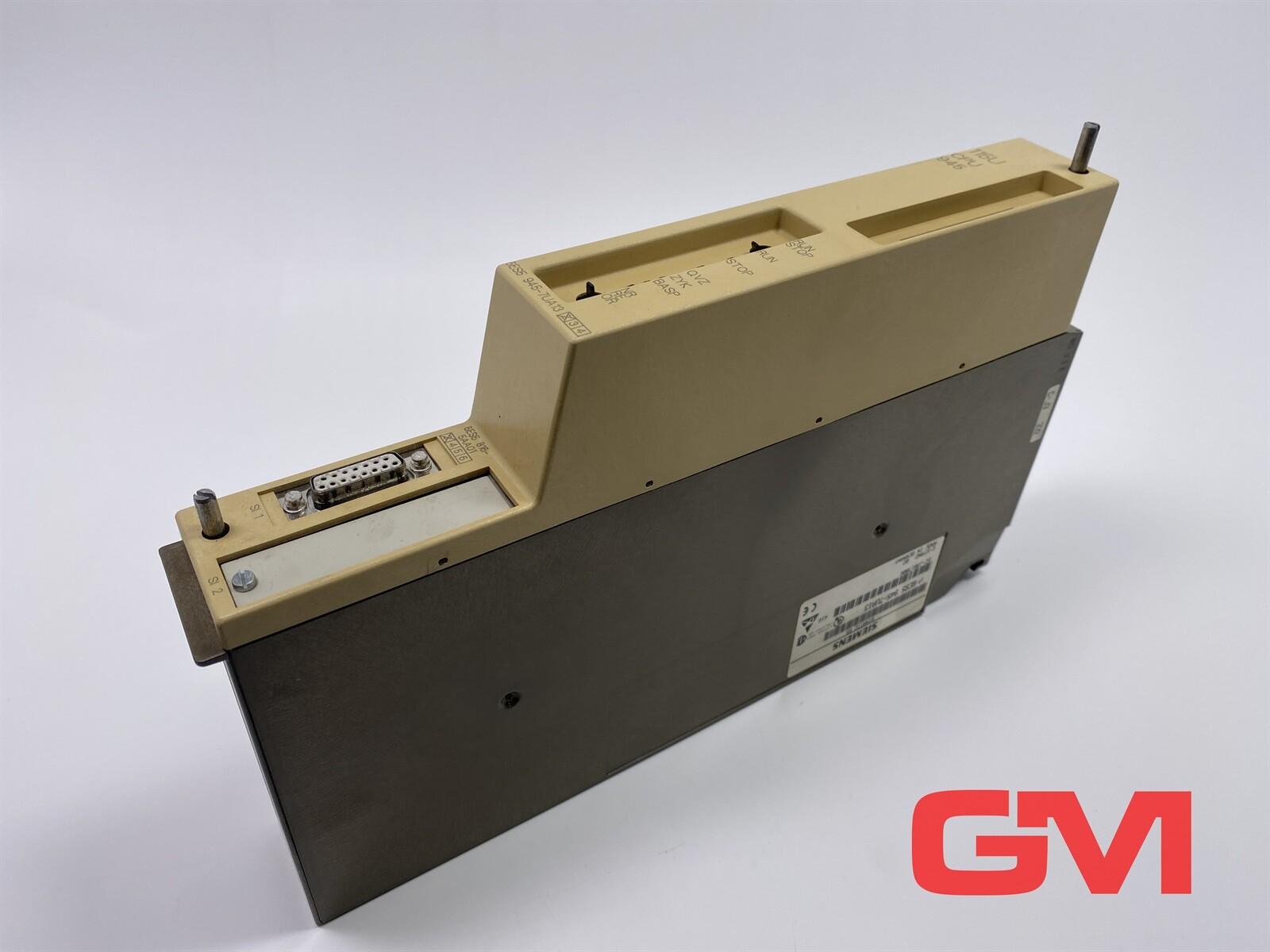 CPU 945 6ES5 945-7UA13 S5-115U E-Stand 02 6ES5 816-5AA01 E-Stand 03