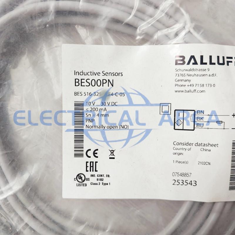 Inductive standard sensors with preferred types BES 516-325-E4-C-05