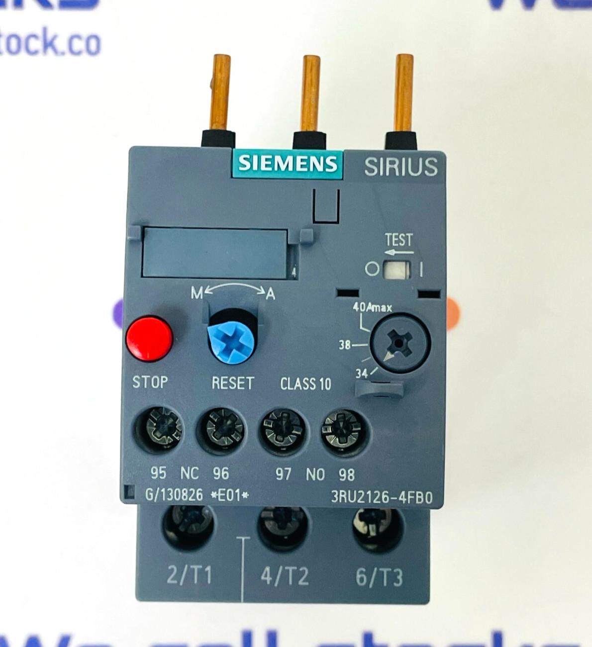 OVERLOAD RELAY CL10 S0 34-40A SCREW