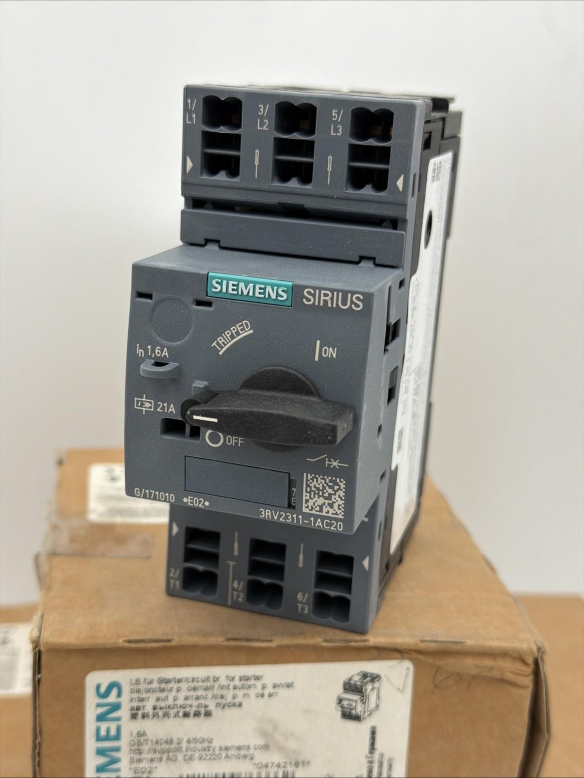 CIRCUIT-BREAKER S00 1.6A NO OVERLOAD