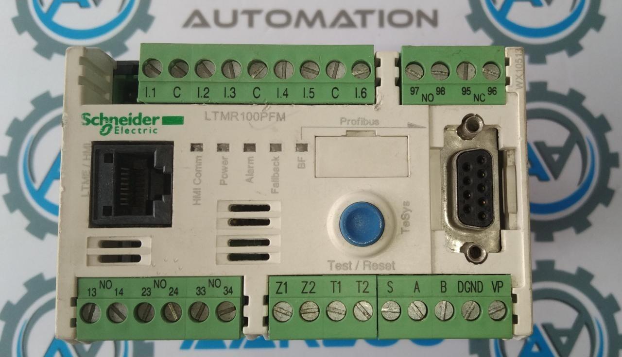 Motor controller, TeSys T, Motor Management, Profibus DP, 6 logic inputs, 3 logic outputs, 5 to 100A, 100 to 240VAC