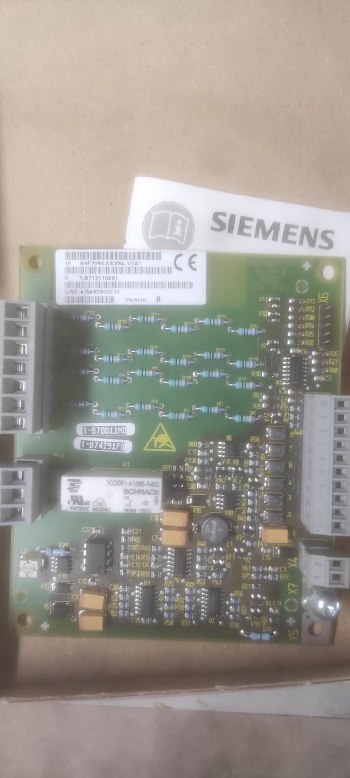 6SE7090-0XX84-1GA1 Carte neuve 6SE7 090-0XX84-1GA1