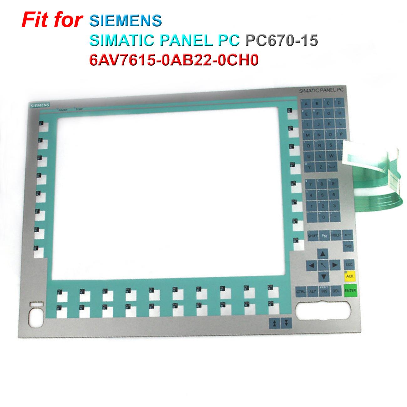 SIMATIC PANEL 670-15 6AV7615-0AB22-0CH0 Membrane Keypad