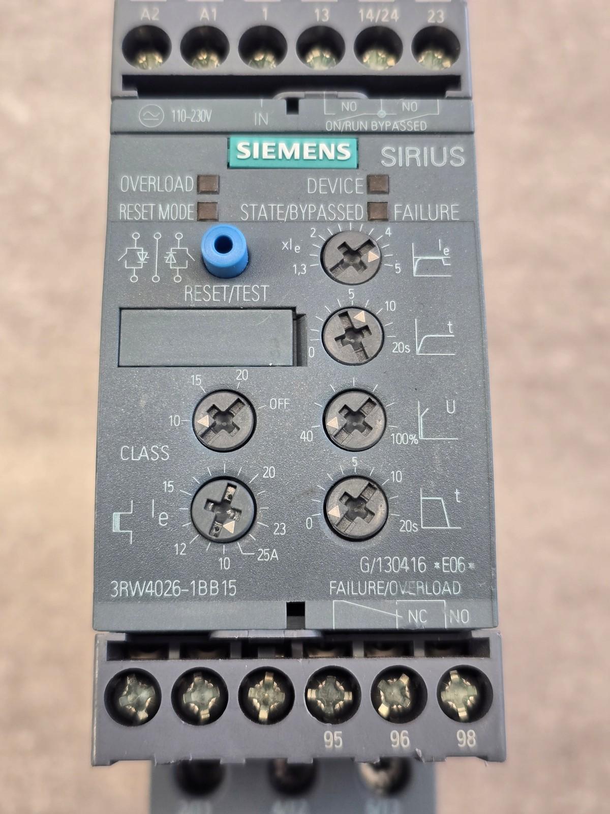 SOFTSTART, 23A, 5/5/15HP, 120/230V, SCRW