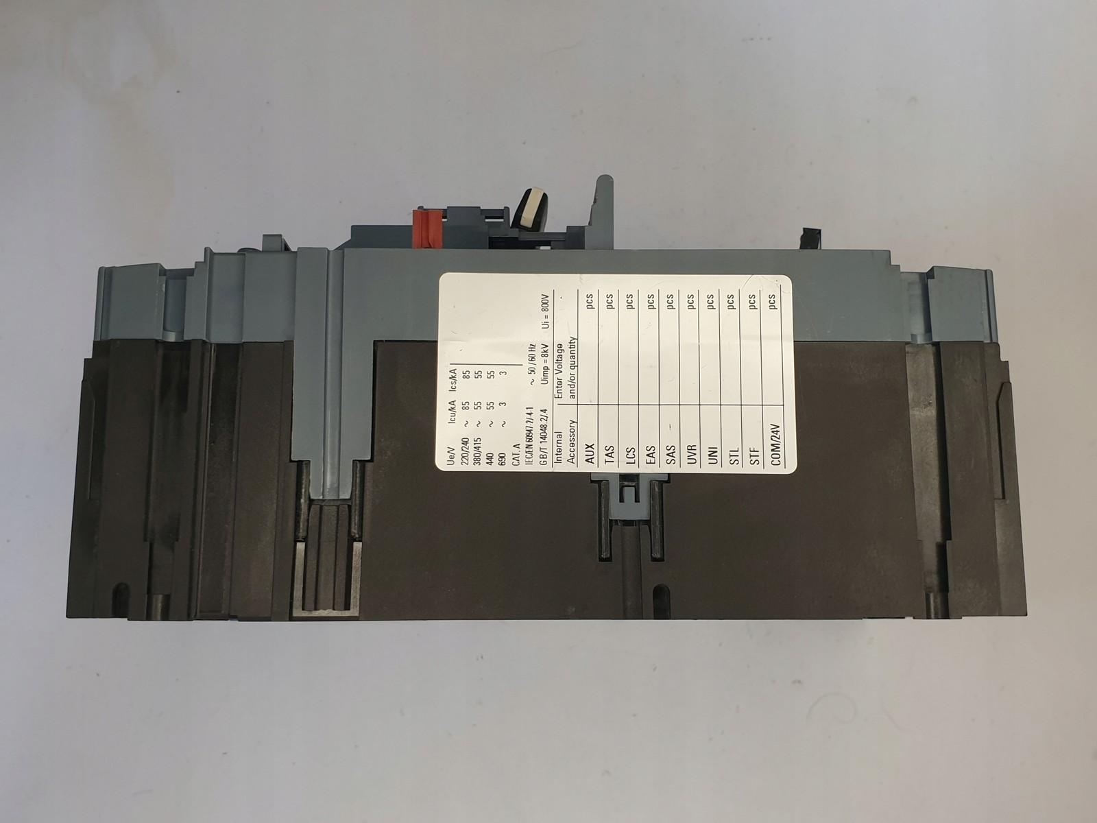 BRKR 3VA22 3P 160A 55KA MCP LSI NUT