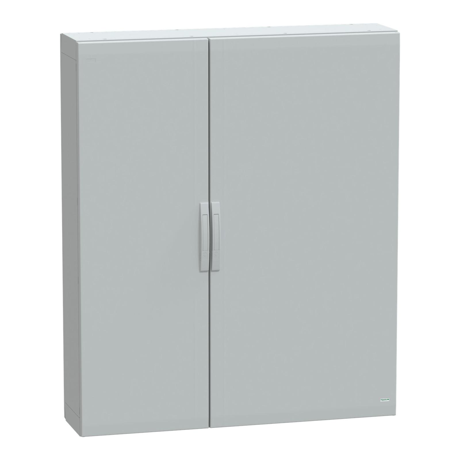 Floor standing polyester enclosure, Thalassa PLA, plain door, completely sealed, 1500x1250x320mm, IP65, IK10