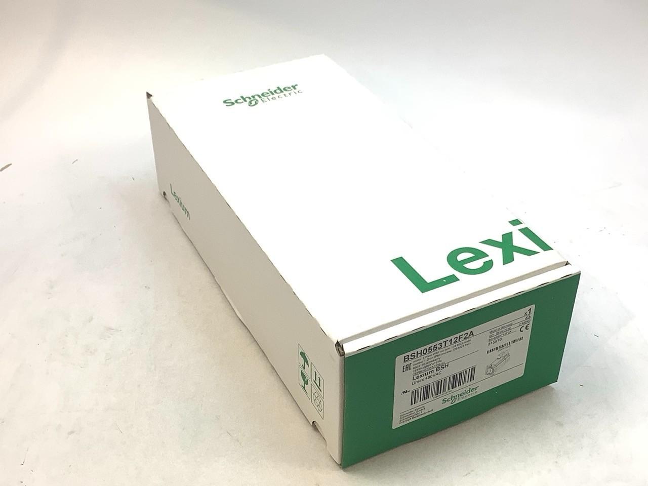 AC servo motor BSH, Lexium 05, 1.3N.m, 3000rpm, keyed shaft, with brake, IP50