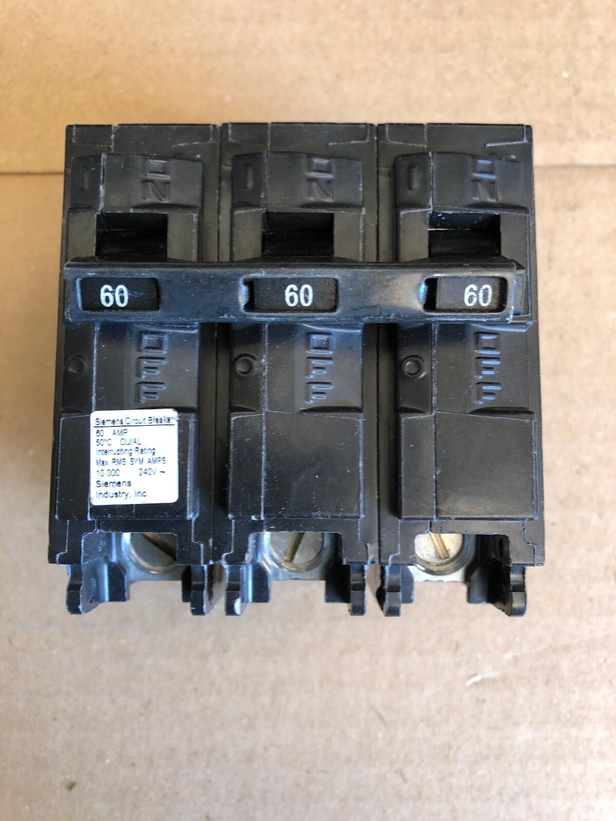 BREAKER 60A 3P 240V 10K 50C QP MARINE