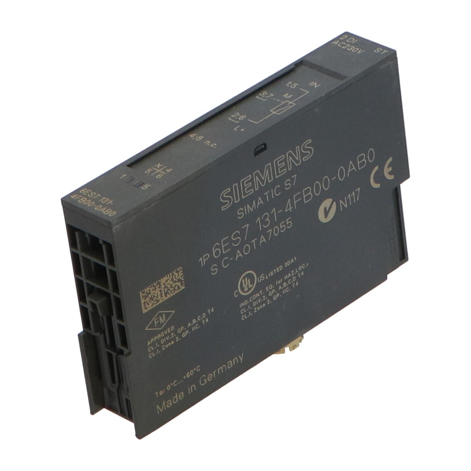 MODULE 2 DI 230V AC 15 MM ET200S (5PK)
